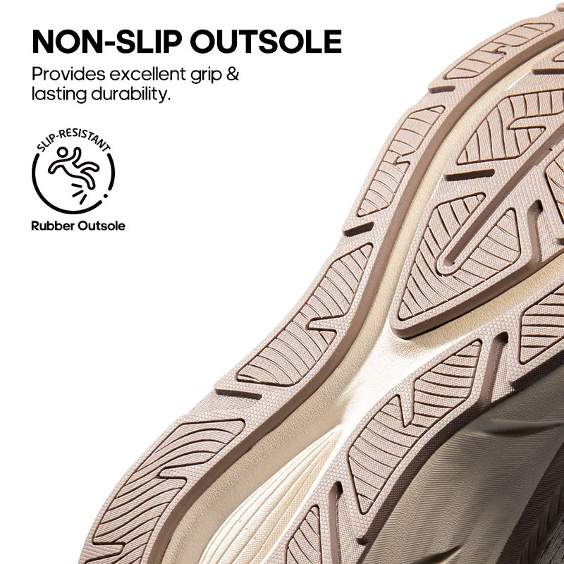 Aerion-Supportive Walking Shoes-khaki