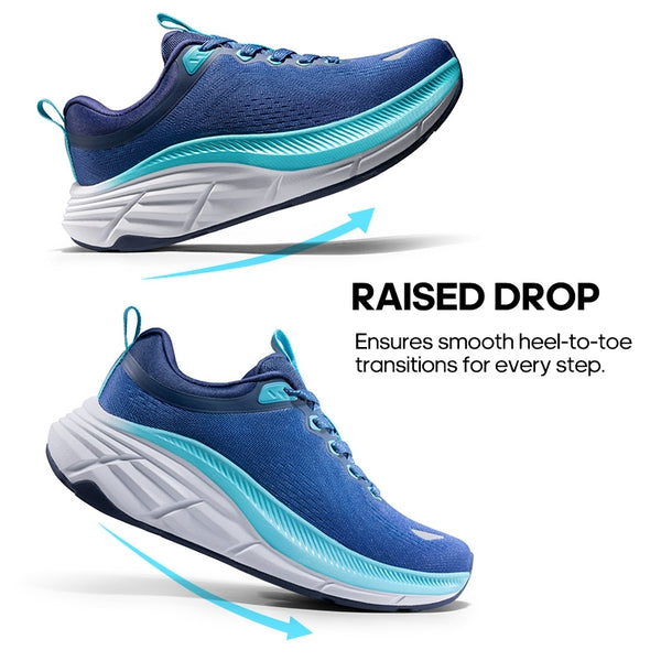 Aerion-Supportive Walking Shoes-Blue
