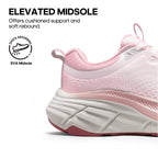 Aerion-Supportive Walking Shoes-Pink