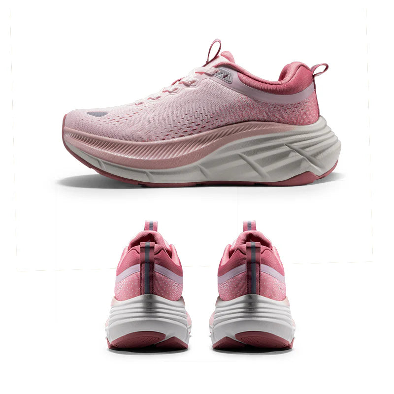 Aerion-Supportive Walking Shoes-Pink
