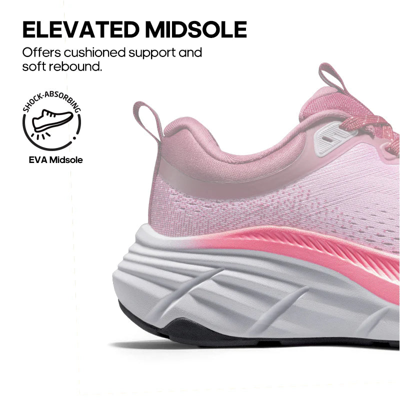 Aerion-Supportive Walking Shoes-Purple