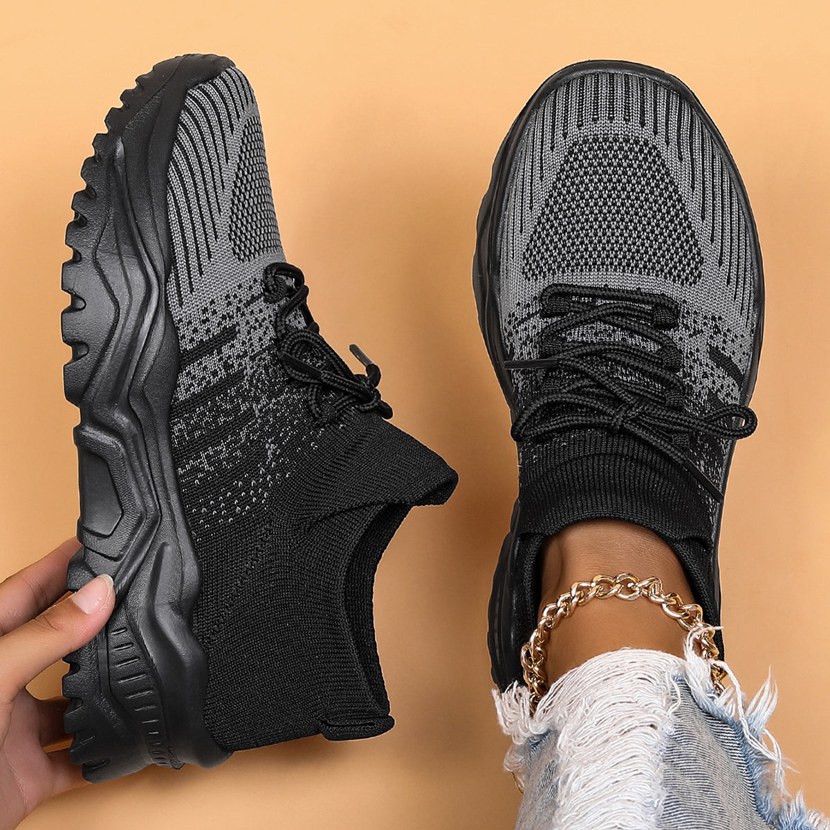 Ortho Ultra- Striped Black