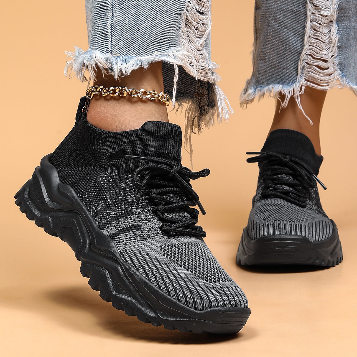 Ortho Ultra- Striped Black