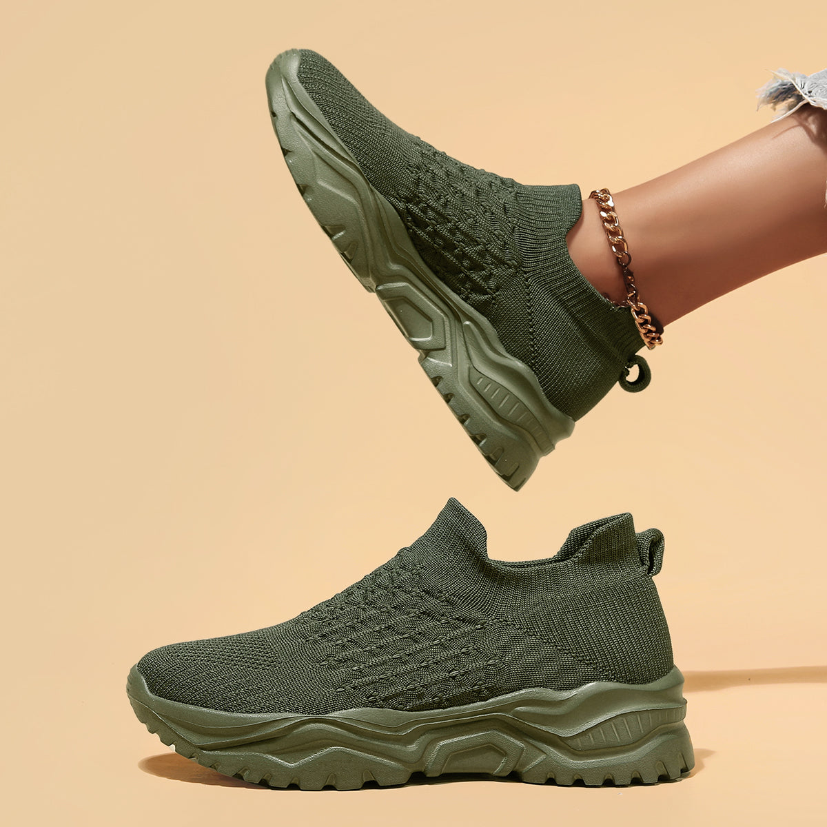 Ortho Cloud- Olive Green