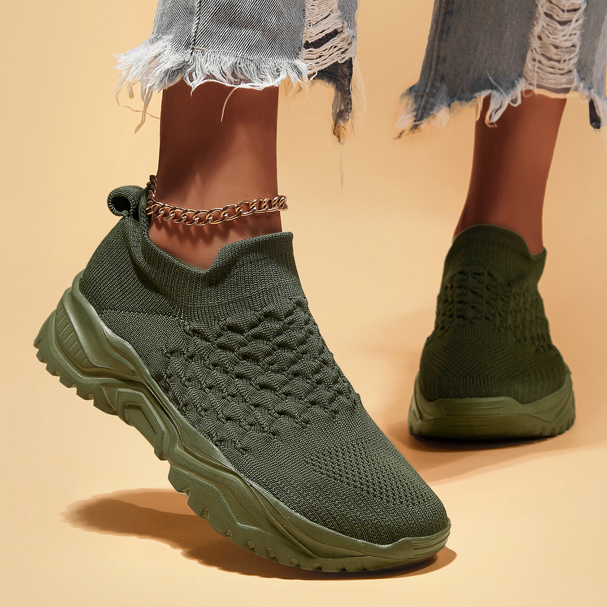 Ortho Cloud- Olive Green