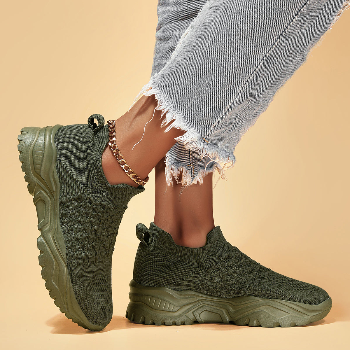 Ortho Cloud- Olive Green