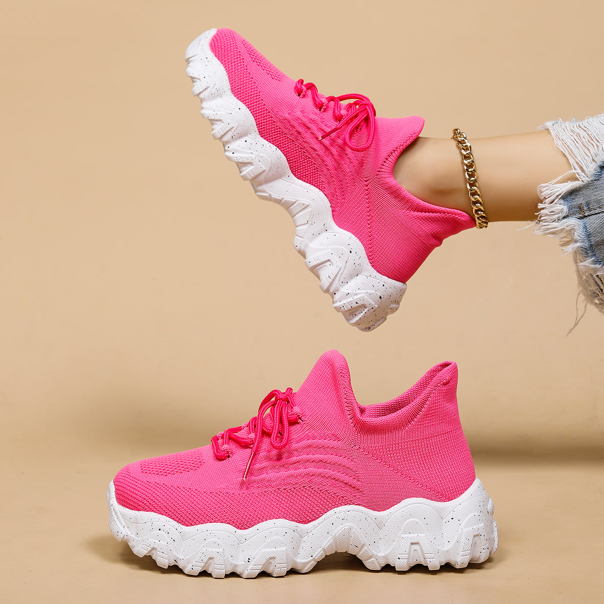 Ortho Pro-Barbie Pink White