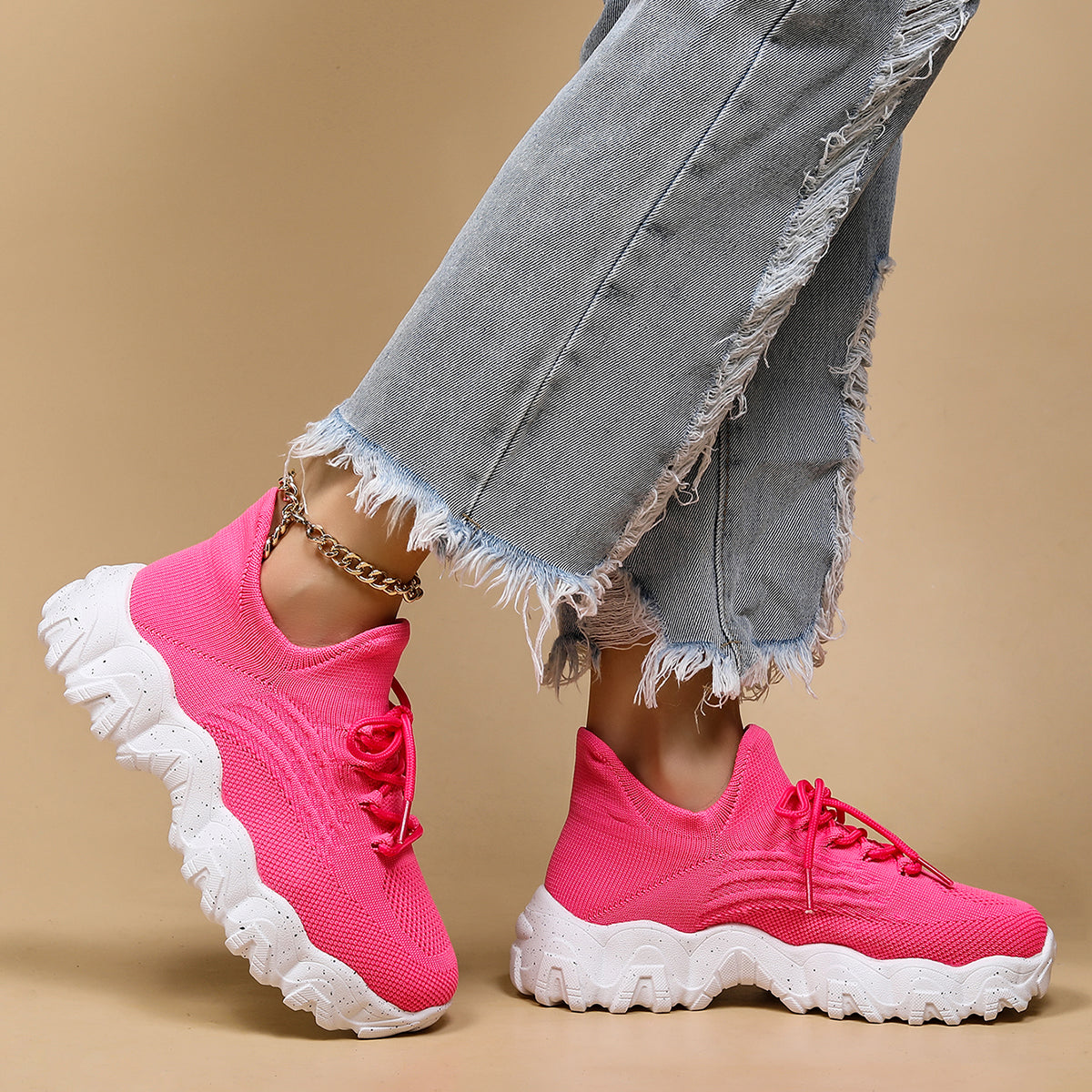 Ortho Pro-Barbie Pink White