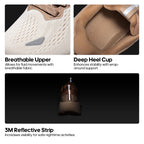 Aerion-Supportive Walking Shoes-khaki