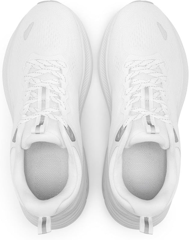 Aerion-Supportive Walking Shoes-White